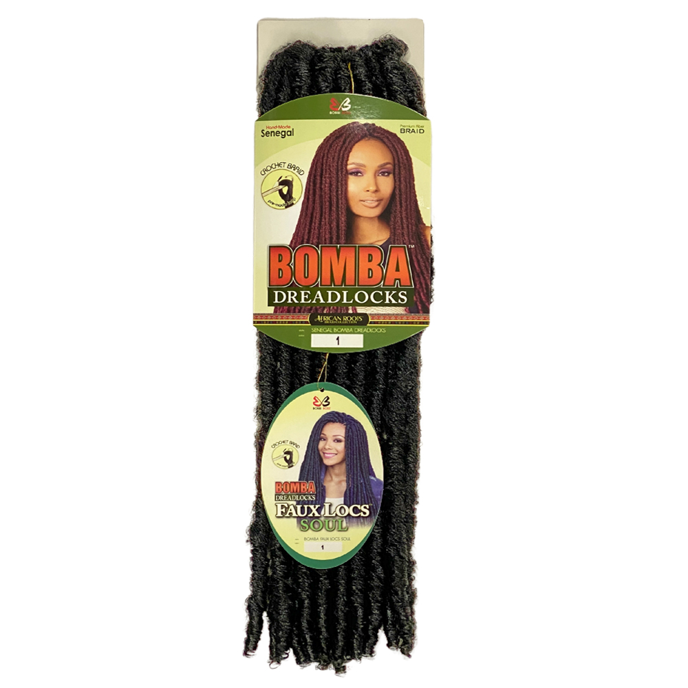 Bobbi Boss Synthetic Hair Crochet Braid Bomba Dreadlocks 18”