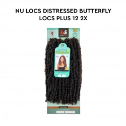Bobbi Boss Nu Locs 2x Butterfly Locs Plus 12" Inch