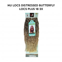 Bobbi Boss Nu Locs 2x Butterfly Locs Plus 18" Inch