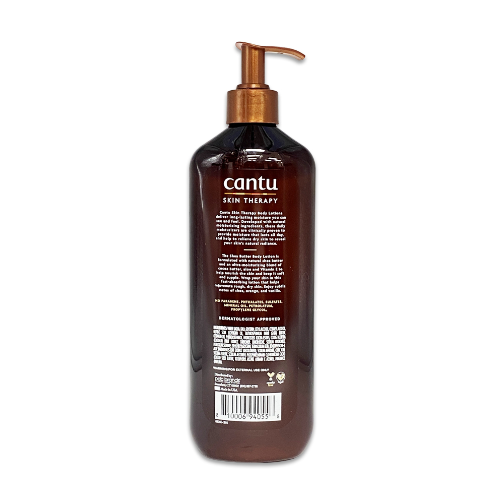Cantu Skin Therapy Shea Butter Enriched With Oils And Vitamin E Nourishing Body Lotion For Dry Skin 16 Oz