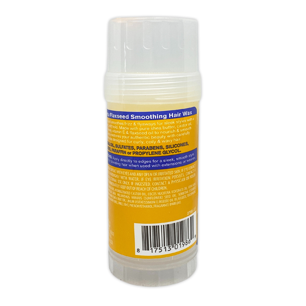 Cantu Flaxseed Hair Wax Stick Shea Butter Beeswax Honey And Coconut Oil Strong Hold 2 Oz
