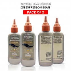 Clairol Professional Beautiful Collection Advanced Gray Solution Semi Permanent Hair Color (2 Pack) (2N Espresso Bean) - 3 Oz Clairol Professional Beautiful Collection Advanced Gray Solution Semi Permanent Hair Color (2 Pack) (2N Espresso Bean) - 3 Oz