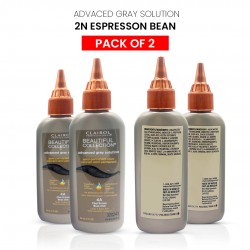 Clairol Professional Beautiful Collection Advanced Gray Solution Semi Permanent Hair Color (2 Pack) (4A Chai Brown) - 3 Oz Clairol Professional Beautiful Collection Advanced Gray Solution Semi Permanent Hair Color (2 Pack) (4A Chai Brown) - 3 Oz