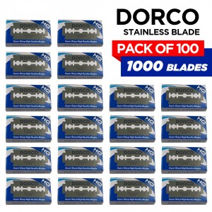 Dorco Platinum Extra Double Edge Razor Blades - 100 Pack Dorco Platinum Extra Double Edge Razor Blades - 100 Pack