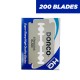 Free Shipping Dorco Platinum Extra Double Edge Razor Blades - 20 Pack