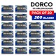 Free Shipping Dorco Platinum Extra Double Edge Razor Blades - 20 Pack
