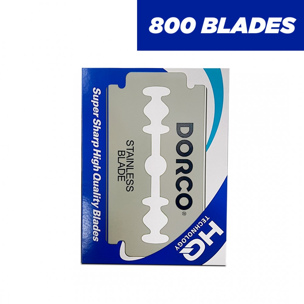 Free Shipping Dorco Platinum Extra Double Edge Razor Blades - 80 Pack