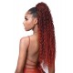 Free Shipping Ebo Synthetic Heat Resistant Wrap Around Ponytail Hair Extension Brazilian Wave 30"