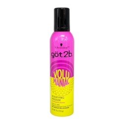 Schwarzkopf Got2b Volu Maniac Bodifying Mousse For Dramatic Volume Medium Hold Helps Protect Hair From Drying Out Hair Mousse 8 Oz
