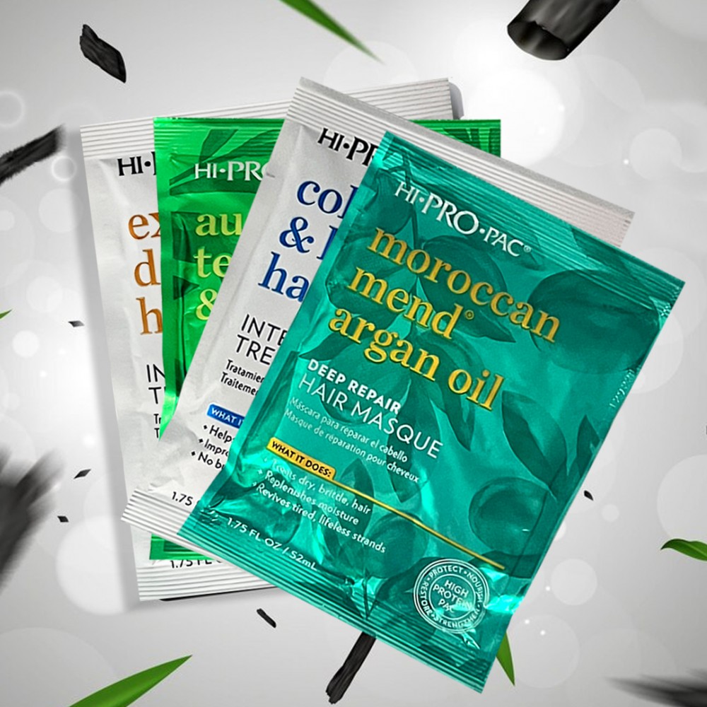 Free Shipping Hi-Pro-Pac Protein Treatment Masque Conditioner Mix Pack of 4 - 1.75 oz Each Pack