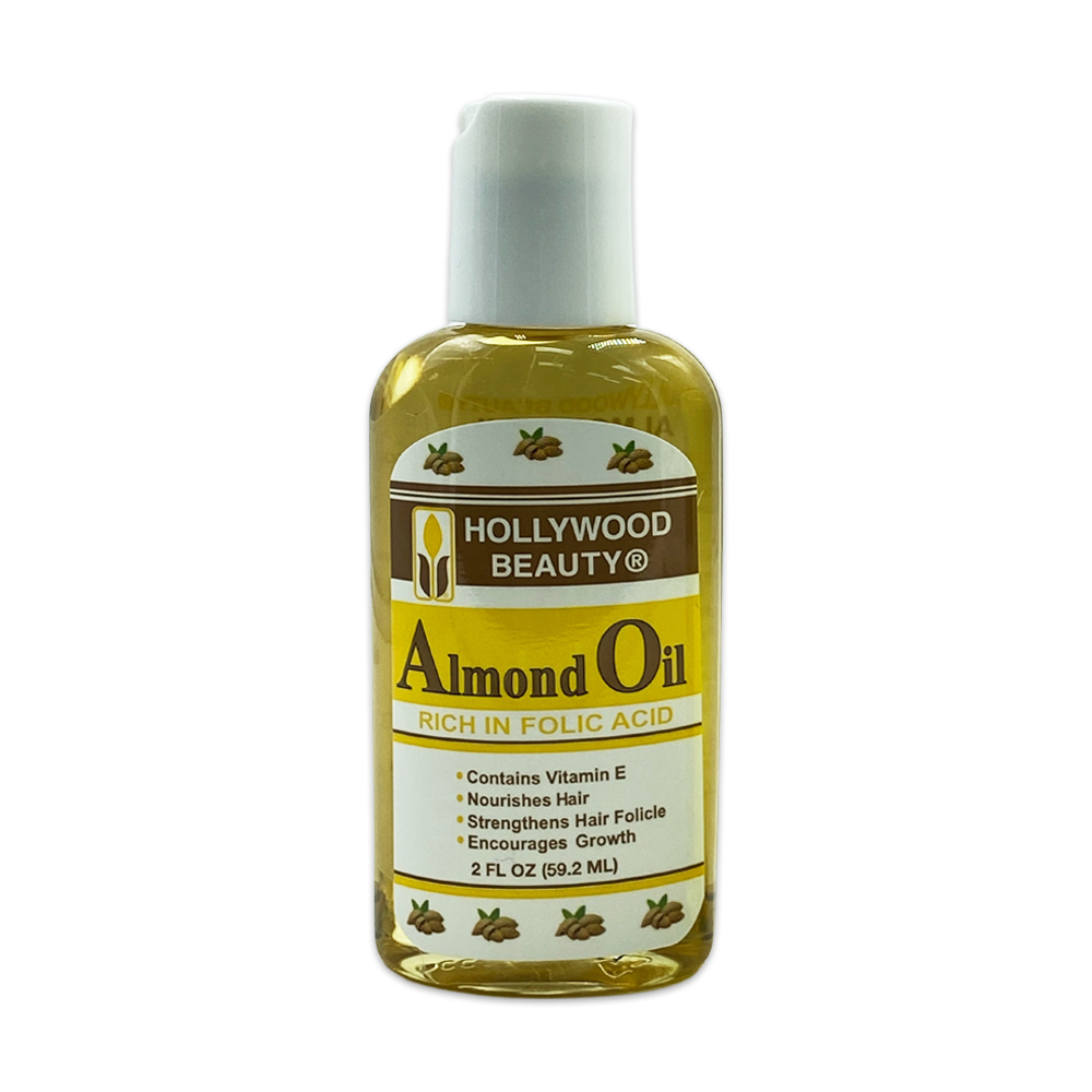 Hollywood Beauty Almond Oil Rich In Folic Acid Hair Oil 2 Fl Oz