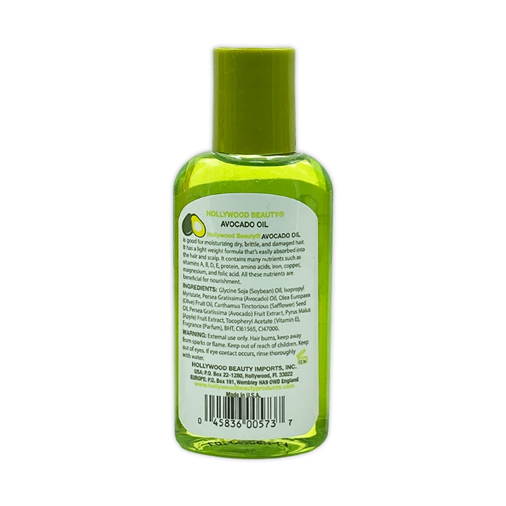 Hollywood Beauty Avocado Locks In Moisture Hair Oil 2 Fl Oz