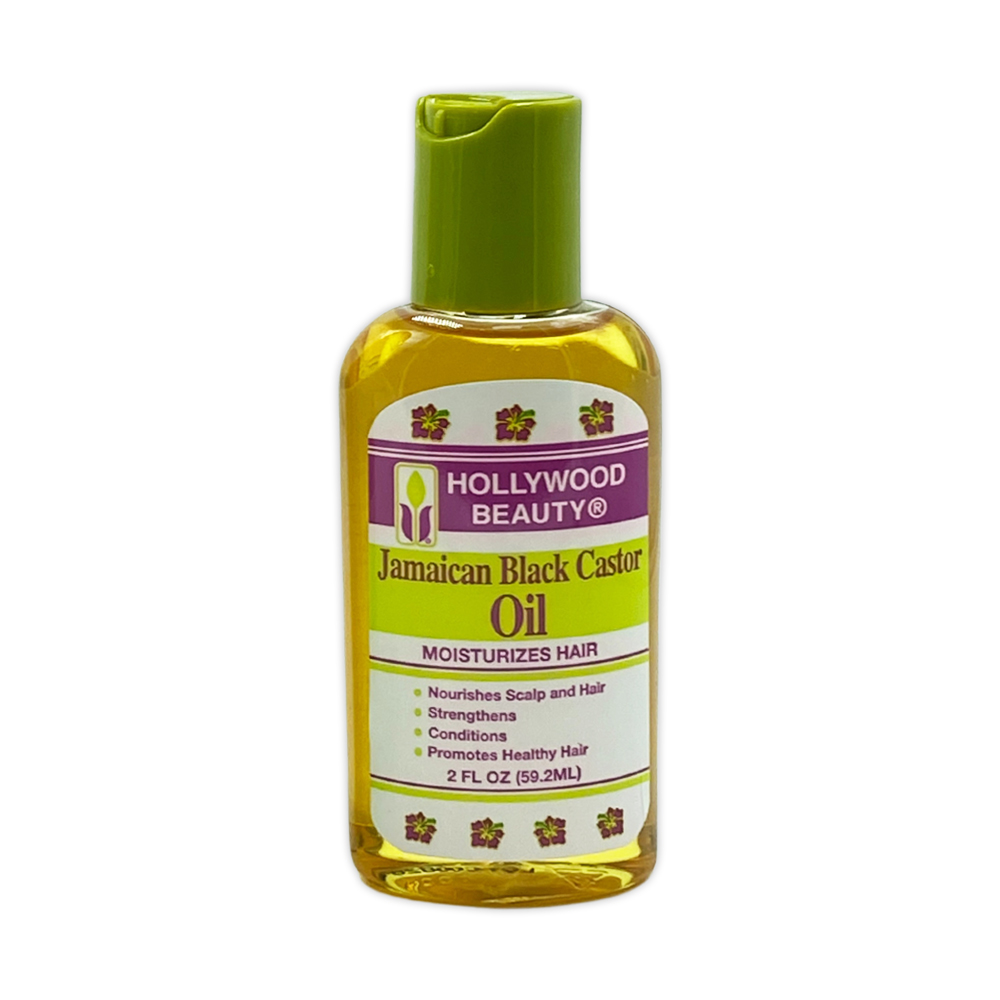 Hollywood Beauty Jamaican Black Castor Oil Moisturizes Hair Oil 2 Fl Oz