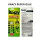 Krazy Super Glue for All Purpose - 2g ( 3 Pack )