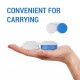 Ebo Colorful Contact Lens Case ( Blue ) - 12 Pack