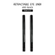 Ebo Retractable Waterproof Eyeliner Mechanical Eyeliner Pencil AP01 BLACK ( Pack Of 2 )