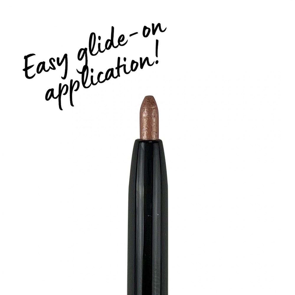 Free Shipping Ebo Retractable Waterproof Eyeliner Mechanical Eyeliner Pencil AP35 NATURAL GLITTER