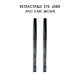 Ebo Retractable Waterproof Eyeliner Mechanical Eyeliner Pencil AP03 DARL BROWN ( PACK OF 2 )