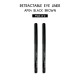 Ebo Retractable Waterproof Eyeliner Mechanical Eyeliner Pencil AP04 BLACK BROWN( PACK OF 2 )