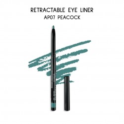 Ebo Retractable Waterproof Eyeliner Mechanical Eyeliner Pencil AP07 PEACOCK