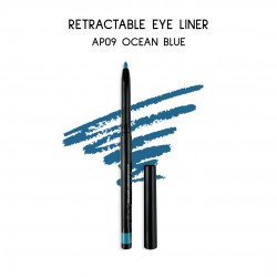Ebo Retractable Waterproof Eyeliner Mechanical Eyeliner Pencil AP09 OCEAN BLUE
