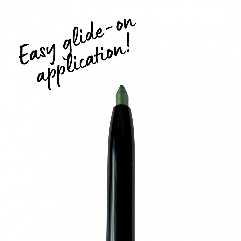 Ebo Retractable Waterproof Eyeliner Mechanical Eyeliner Pencil AP13 LIME ( Pack Of 2 )