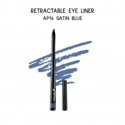 Ebo Retractable Waterproof Eyeliner Mechanical Eyeliner Pencil AP14 SATIN BLUE