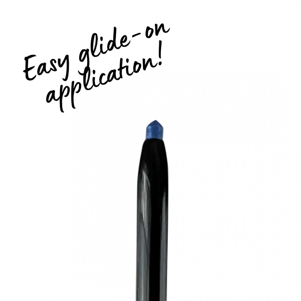 Free Shipping Ebo Retractable Waterproof Eyeliner Mechanical Eyeliner Pencil AP14 SATIN BLUE
