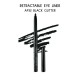 Ebo Retractable Waterproof Eyeliner Mechanical Eyeliner Pencil AP32 BLACK GLITTER ( Pack Of 2 )
