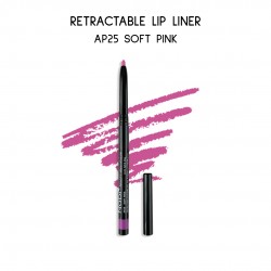 Ebo Retractable Waterproof Lipliner Mechanical Lipliner Pencil Ap25 Soft Pink ( Pack Of 2 )