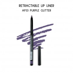 Ebo Retractable Waterproof Lipliner Mechanical Lipliner Pencil Ap33 Purple ( Pack Of 2 )