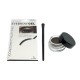 Free Shipping Ebo Eyebrow Gel Liner Waterproof Eye Liner Brush Dark Brown