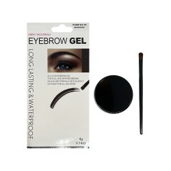 Ebo Eyebrow Gel Liner Waterproof Eye Liner Brush Medium Brown Ebo Eyebrow Gel Liner Waterproof Eye Liner Brush Medium Brown