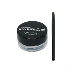 Ebo Gel Eyeliner Long Lasting Waterproof With Brush Black Ebo Gel Eyeliner Long Lasting Waterproof With Brush Black