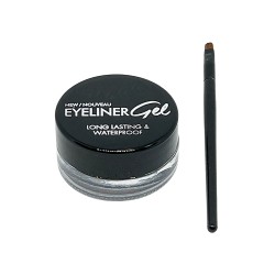 Ebo Gel Eyeliner Long Lasting Waterproof With Brush Dark Brown Ebo Gel Eyeliner Long Lasting Waterproof With Brush Dark Brown