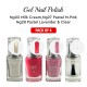 Free Shipping Ebo Gel Nail Polish Long Lasting Gel Set 4 color Pastel M Pink,Pastel  Lavender,Milk Cream  & Top Coat