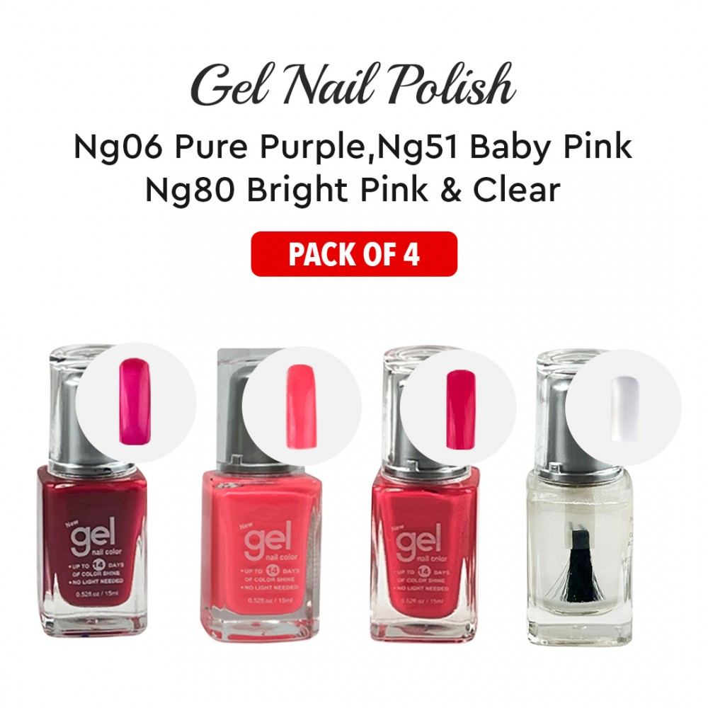 Free Shipping Ebo Gel Nail Polish Long Lasting Gel Set 4 color Gold Baby Pink Bright Pink & Top Coat Free Shipping Ebo Gel Nail Polish Long Lasting Gel Set 4 color Gold Baby Pink Bright Pink & Top Coat