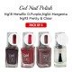 Free Shipping Ebo Gel Nail Polish Long Lasting Gel Set 4 color. Pretty Margenta, Metalli D Purple , & Top Coat Free Shipping Ebo Gel Nail Polish Long Lasting Gel Set 4 color. Pretty Margenta, Metalli D Purple , & Top Coat