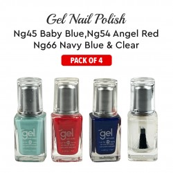 Ebo Gel Nail Polish Long Lasting Gel Set 4 Color. Navy Blue, Baby Blue, Angel Red & Top Coat Ebo Gel Nail Polish Long Lasting Gel Set 4 Color. Navy Blue, Baby Blue, Angel Red & Top Coat