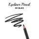 Free Shipping Ebo Eyeliner Pencil E01 Black 2 Pack