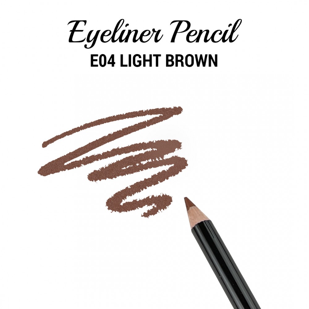 Free Shipping Ebo Eyeliner Pencil E04 Light Brown 2 Pack