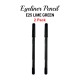 Free Shipping Ebo Eyeliner Pencil E25 Lime Green 2 Pack