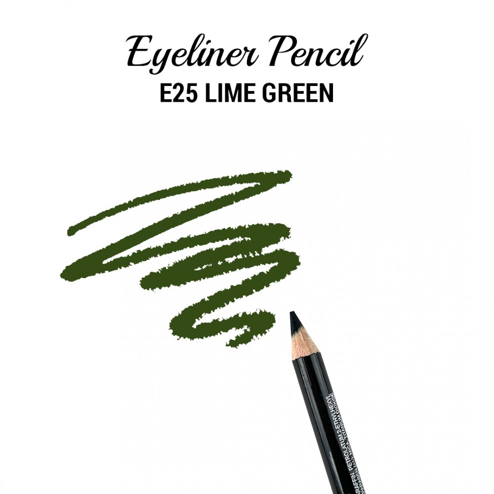 Free Shipping Ebo Eyeliner Pencil E25 Lime Green 2 Pack