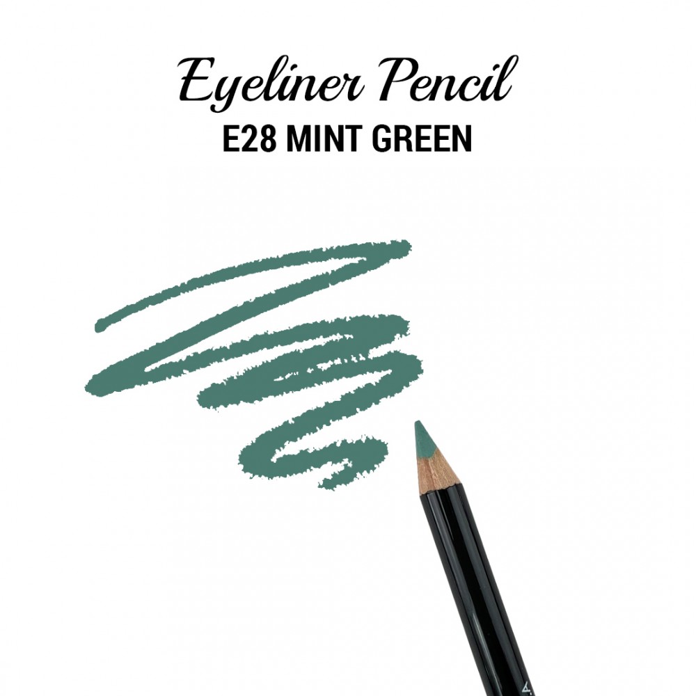 Free Shipping Ebo Eyeliner Pencil E28 Mint Green 2 Pack