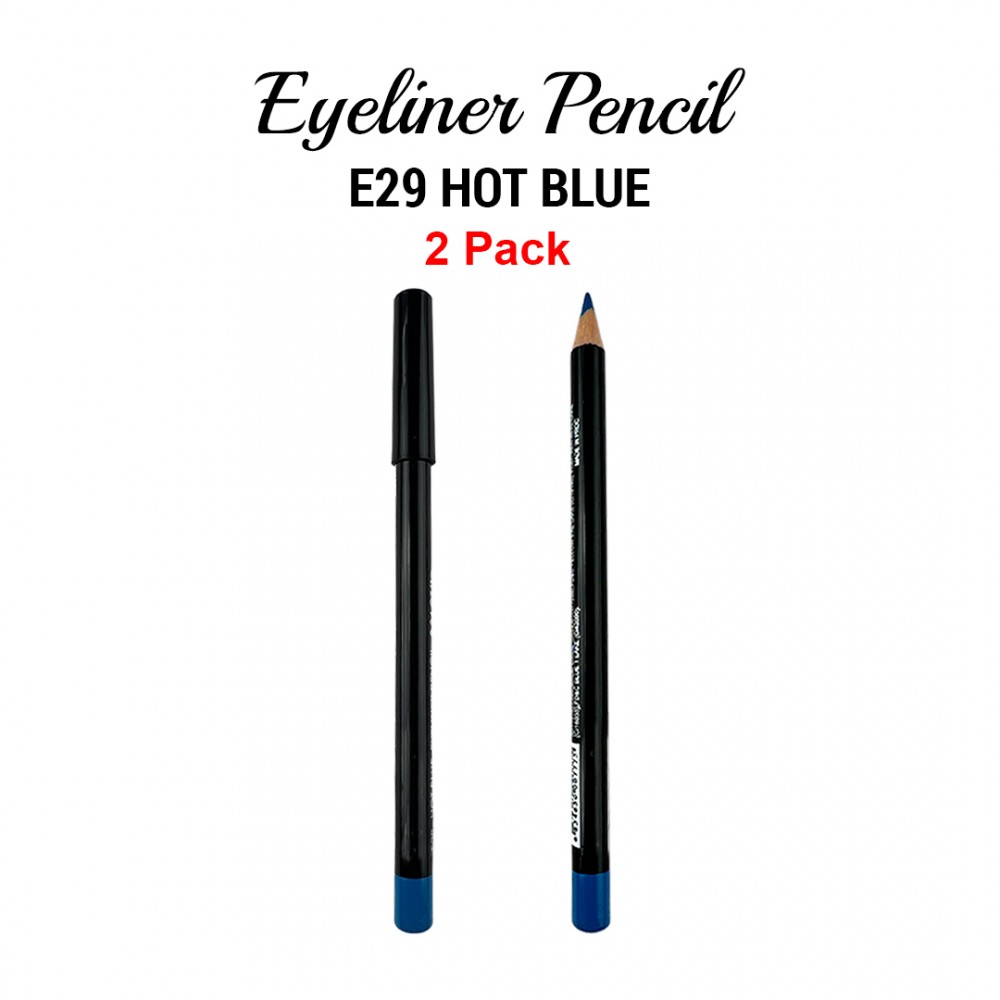 Free Shipping Ebo Eyeliner Pencil E29 Hot Blue 2 Pack