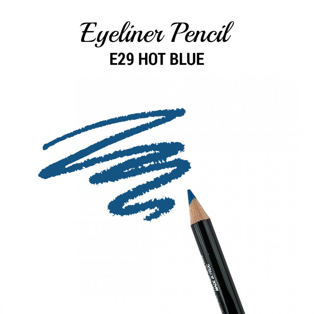 Free Shipping Ebo Eyeliner Pencil E29 Hot Blue 2 Pack