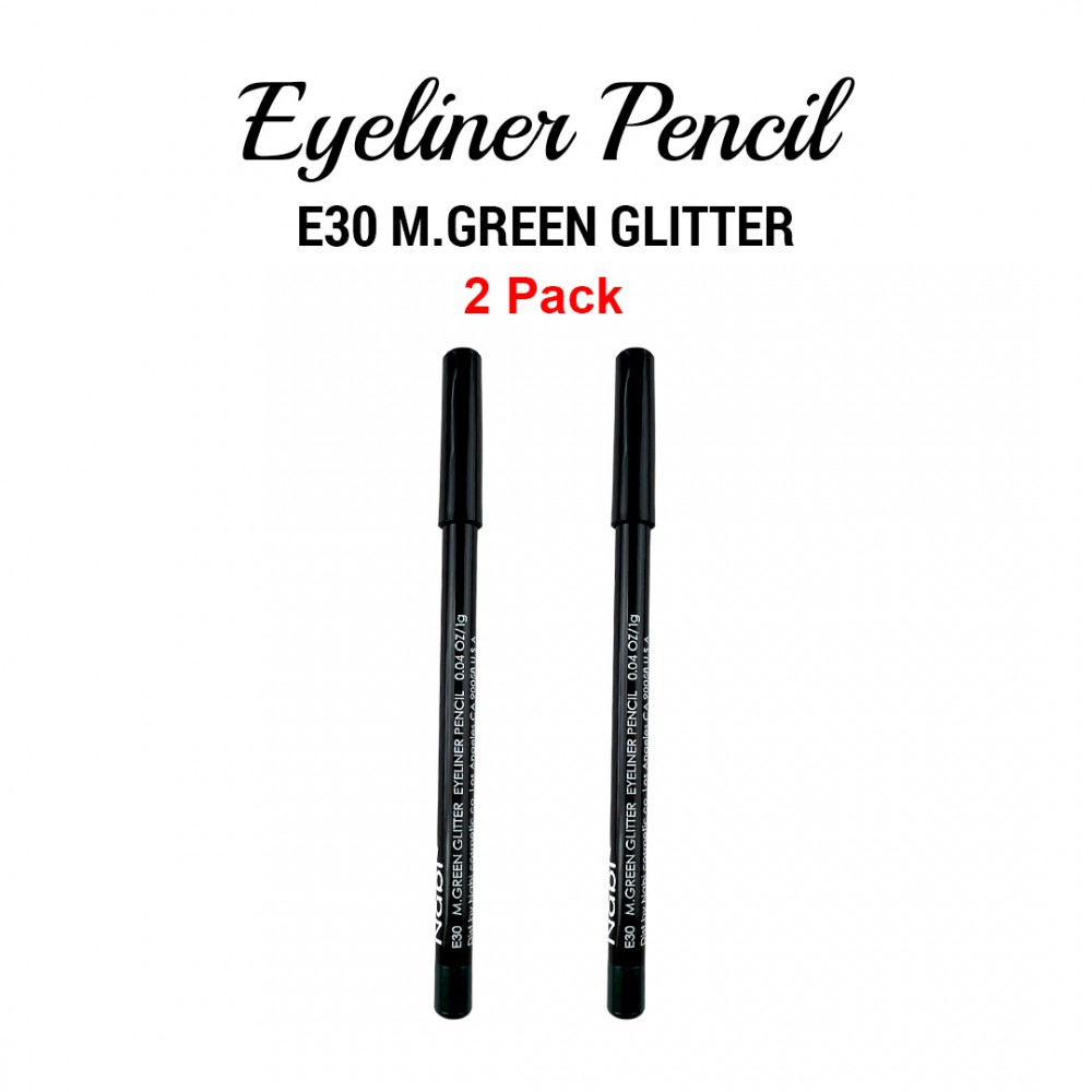 Free Shipping Ebo Eyeliner Pencil E30 M.Green 2 Pack