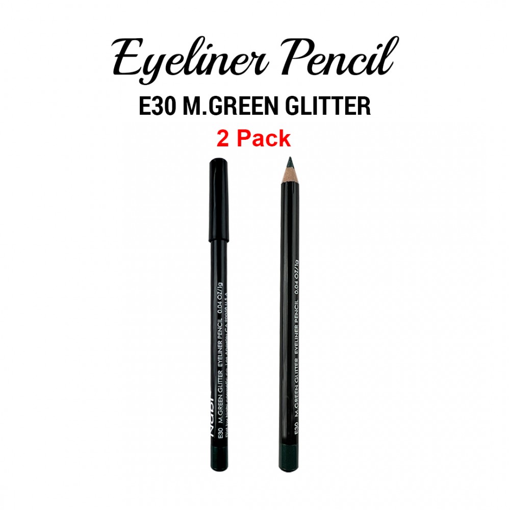 Free Shipping Ebo Eyeliner Pencil E30 M.Green 2 Pack