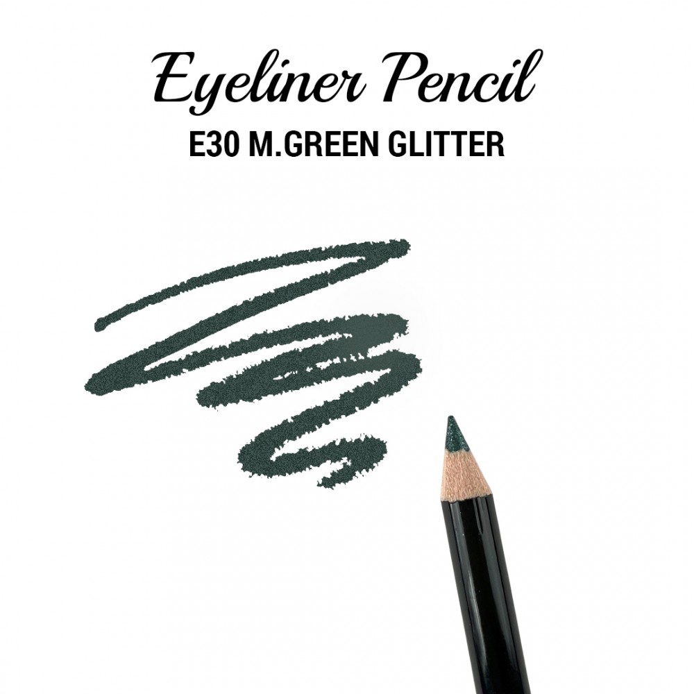 Free Shipping Ebo Eyeliner Pencil E30 M.Green 2 Pack
