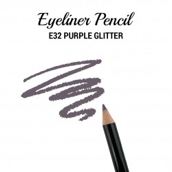 Ebo Eyeliner Pencil E32 Purple Glitter 2 Pack
